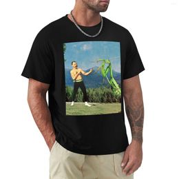 Men's Polos Man Vs Nature Part 1 T-Shirt Customized T Shirts Tees T-shirts For Men Cotton