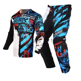 Others Apparel Youth Pant Combo for Kids MX Motocross Gear Set Willbros Children Racing Suit Off-road Dirt Bike MTB ATV Pantn Boys x0926