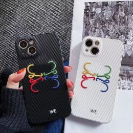 Designer Embroidery Phone Case For IPhone 14 13 12 11 Pro Max 14plus 14proamx Cases Leather Phonecase Mobile Phones Cover Shell CYG2392613-3