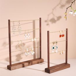 Jewelry Pouches Bags Organizer Storage Earring Display Stand Wood Sets For Women Jewellery Making Supplies Necklace Holder234K