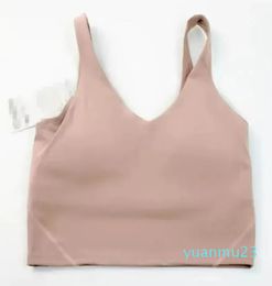 Tank Tops Gym Clothes Women Casual Running Nude Tight Sports Bra Fitness Beautiful Underwear Vest Shirt