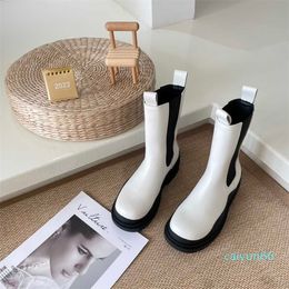 Latest Women Boots Tyre Storm Tyres Up Chunky High Boot Real Leather Shoes Crystal Outdoor