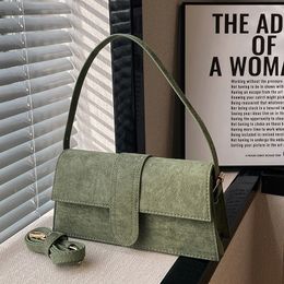 Designer Women's bag Shoulder bag crossbody bag new solid Colour fashion long portable shoulder bag Women Top Quality Handbags Autumn and winter styles bag 2024