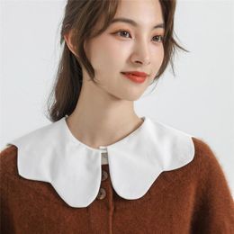 Bow Ties Autumn Lapel Fake Collar For Women Sweater Tops Blouse False Formal Shirt Detachable Collars Neckwear Decorative