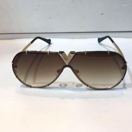Sunglasses MILLIONAIRE 1060 For Men And Women Summer Style Anti-Ultraviolet Retro Plate Metal Oval Full Frame Fashion Eyeglasses Random Box