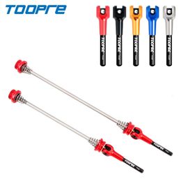 Bike Stems TOOPRE TC4 Alloy Quick Release Lever MTB Road Bicycle General Ultralight For 100mm 130150mm Hub 230925