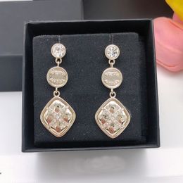 Fashion Luxury Large Stud Earrings Designer Letter Pendant Earring For Women High Quality Jewelry Accessory Gifts CHD2309268-12 loutus