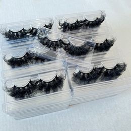 False Eyelashes 30mm False Eyelashes In Bulk Wholesale Soft Dramatic Long Fluffy Faux Mink Fake Lashes Vendor Full Strip Lash 230925