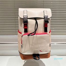 Designer -Backpacks bag Men Travel Leather Backpacks Full Letter Schoolbag Back Packs Women tote Bags Purse