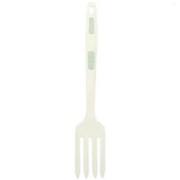 Dinnerware Sets Spaghetti Fork Salad Mixing Server Silicone Spoon Kitchen Supply Pasta Cookware Noodle Cooking Practical