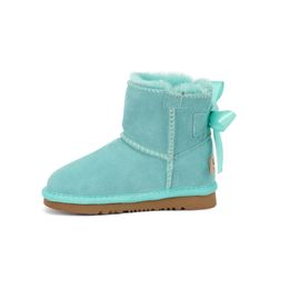 Kids Boots Kid Tasman Slippers Australia Children Snow Boot Winter Toddler Classic Ultra Mini Boys Booties Child Fur kid for Girls Baby with Bows61