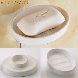 Soap Dishes Ceramic Bathroom Accessories Soap Dishes/ Soap Holder/Soap Case Home Decoration Useful For Bath YT-7102 230926