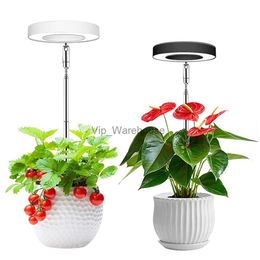 Grow Lights 4 Head LED Grow Lamp Phytolight Full Spectrum Halo Plant Growing Light for Seedings Flowers Indoor Cultivation Timing Dimmable YQ230926