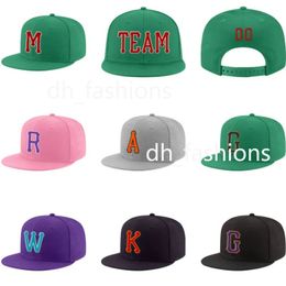 Fashion new baseball cap outdoor sports cap factory custom 3D embroidery flat brim cap custom