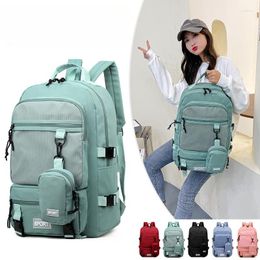 Backpack Student Large Capacity Simple Travel Computer Female Casual Middle School Waterproof Bag