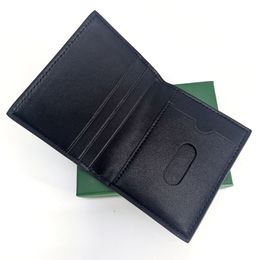 Mens Womens Designer Holder Luxury Pocket Bifold Cardholder Slim Wallet Bank Credit