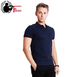 Men's Dress Shirts Brand Clothing New Men Polo Shirt Business Casual Solid Male Classic Short Sleeve Breathable Collar s YQ230926