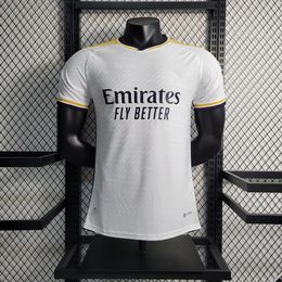 Hot sale 2023/2024 R Ma--drid Home jersey player version Football Shirt soccer Size S-XXL