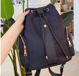 Oxford Cloth Backpack Women's High Version 2023 New Fashion Versatile Canvas Leisure Bag Travel Large Capacity Backpack