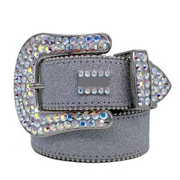 Designer Bb Belt Simon Belts for Men Women Shiny Diamond Belt High quality soft comfortable durable artificial leather durable Multicolour with Bling Rhinestones