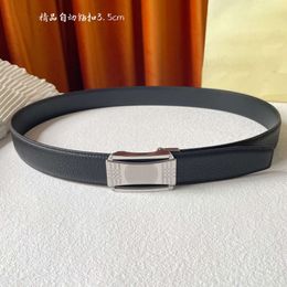 Luxury Men Belts Fashion Letter Automatic Buckle Genuine Leather Belt Mens Women Business Formal Dress Jeans Designer Brand Belt Top Quality