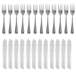 Forks Dessert Set Of 12 5.5Inches Stainless Steel Cocktail Appetizer Small Fruit Salad For Party