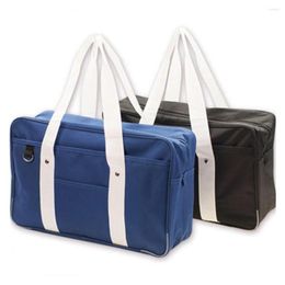 Evening Bags Japanese College Students School Bag JK Messenger Commuter Briefcase Shoulder Tote Purses And Handbags Bolsas De Mujer