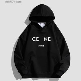 Erkek Hoodies Sweatshirts Kadın Marka Hoodie Sonbahar Kış Kış Kapüşonlu Sweatshirt Kazak Hop Hip Hop Sokak Giyim Spor Giyim Kadın Ücretsiz Nakliye T230926