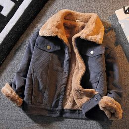 Płaszcz Kurtki dla dzieci jesienna zima dla chłopców Dzieci ciepła kurtka odzieżowa ubrania maluchowe 412 lata 230926