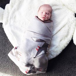 Blankets Instagram Cartoon Animal Baby Blanket Cotton Soft 2-layer Comfortable Bedding Infant Birth Pograph Swaddle