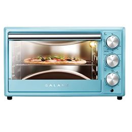 Large 6-Slice True Convection Toaster Oven, 8-in-1 Combo Bake, Toast, Roast, Broil, Pizza, Dehydrator with Keep Warm Se