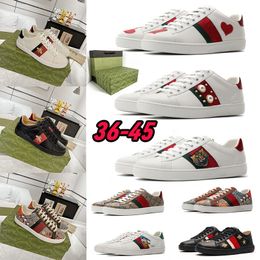 tênis sapatos masculinos e femininos sapatos de tabuleiro casuais ace bee tênis preto e branco sapatos de skate confortáveis tênis de corrida esportes designer Eur 36-45