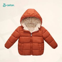 Down Coat Kids Cotton Cloths Down Jacket Coat Baby Children's Clothing Boy Girls Cashmere Winter Thick Warm Zipper Hooded Outwear 230925