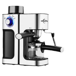 Espresso Machine 5 Bar Semi-automatic Cappuccino Italian Latte Coffee Machine Steam Wand Hot Water