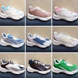 Designer Run 55 Sneakers Casual Shoes Men Platform Trainers Lightweight Multicolor Lace-up Skate Shoes Sports Fashion Running Shoes With Box NO483