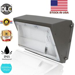 UL DLC Approve Outdoor LED Wall Pack Light 100W 120W Industrial Wall Mount LED Lighting Daylights 5000K AC 90-277V With Mean Well 192N