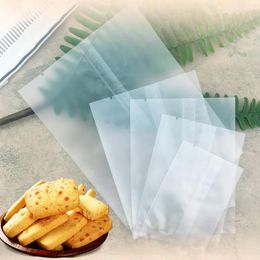 Gift Wrap 100pcs/lot Translucent Plastic Cookie Packaging Bags Cupcake Wrapper Self Adhesive