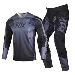 Others Apparel Delicate and Pants Combo Motocross MX Gear Set BMX UTV Dirt Bike Moto Race Offroad Cycling Suit x0926