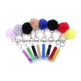 Keychains Lanyards Grind Arenaceous Credit Card Pler Pompom Acrylic Debit Bank Cards Grabber For Long Fingernails Atm Keychain Clip Na Dhqze