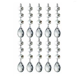 Decorative Flowers Beaded Curtains Crystal Pendant 1 Drop 3 14mm Acrylic Material Garland Hanging