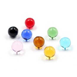 6mm Hookahs Bongs Glass Smoking Terp Balls Pearls Glow in Dark Spinning Bead For Terp Slurper Blender Finger Quartz Bangers 12 Colors