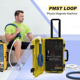 Máquina de fisioterapia eletromagnética pulsada Pemf para cuidados de saúde Pmst Loop para alívio da dor e reparação de ossos Máquina de recuperação de lesões Physio Magneto