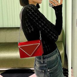 Chian Designer Shoulder Bag Crossbody Bags Wallet Women Clutch Fashion Messengers Patent Leather Purses 230915 240302