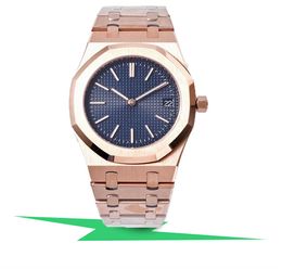 watch top quality luxury brand sapphire mirror luminous automatic mechanical watches roman dial designer mens watches Everose Gold oak hexagon bezel Wristwatches