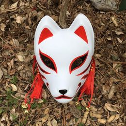 Hand Painted Updated Anbu Mask Japanese Kitsune Mask Full Face Thick PVC for Cosplay Costume 2207154162560173z