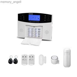 Alarm systems Tuya Wifi GSM Home Burglar Alarm System Support GSM SIM Card Voice Intercom Wifi Tuyasmart Smart Life APP YQ230926