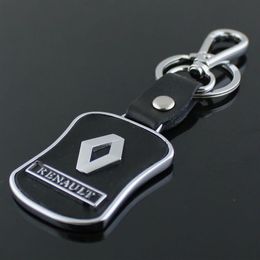 5pcs lot New Renault car logo key chain Metal key chain 3D promotional trinket car accessories keyrings320j