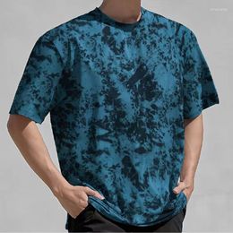 Men's T Shirts T-shirt For Men Vintage Shirt Street Oversized Tops 3d Print Tees Summer Short Sleeve Pullover Casual O Neck