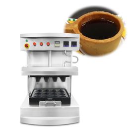 Food Processing commercial automatic coffee cup shape cheese egg tart maker tartlet shell machine
