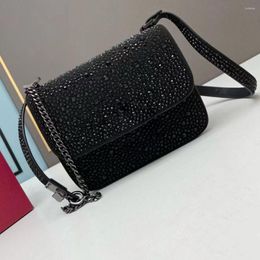 Evening Bags Crystal Bead Bag Full Diamond Shoulder Classic Water Women's Fashion Handbag Customized Crossbody